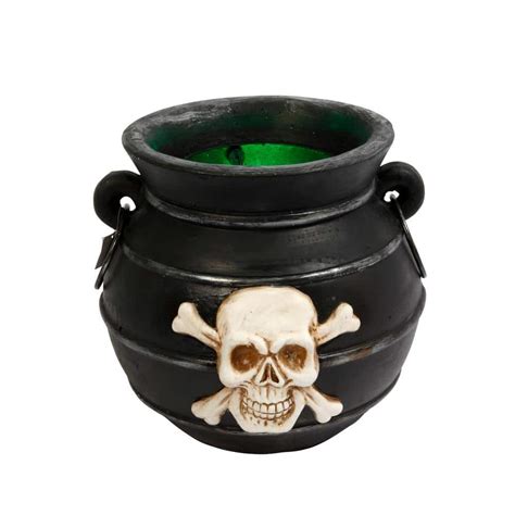 Hardware retailer witch cauldron